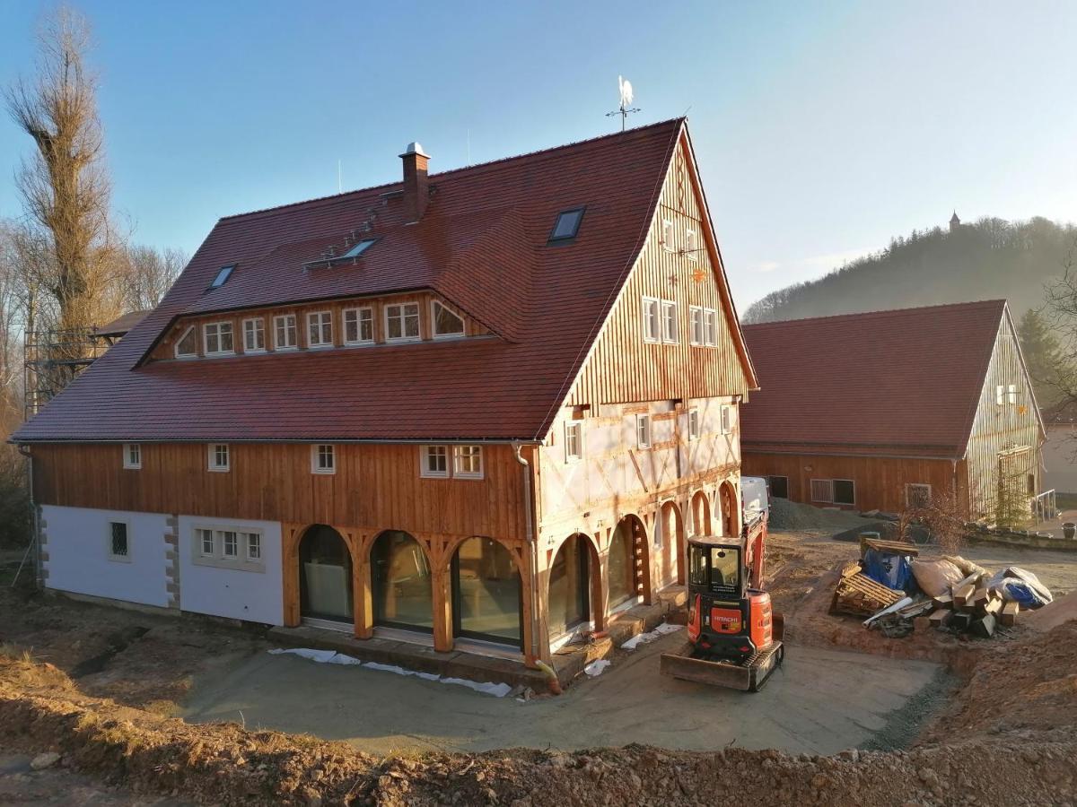 Pferdehof Am Burgsberg, Ferienzimmer, Monteurzimmer Seifhennersdorf Exterior foto